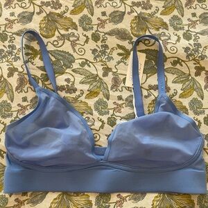 Aerie bralette light blue NWT